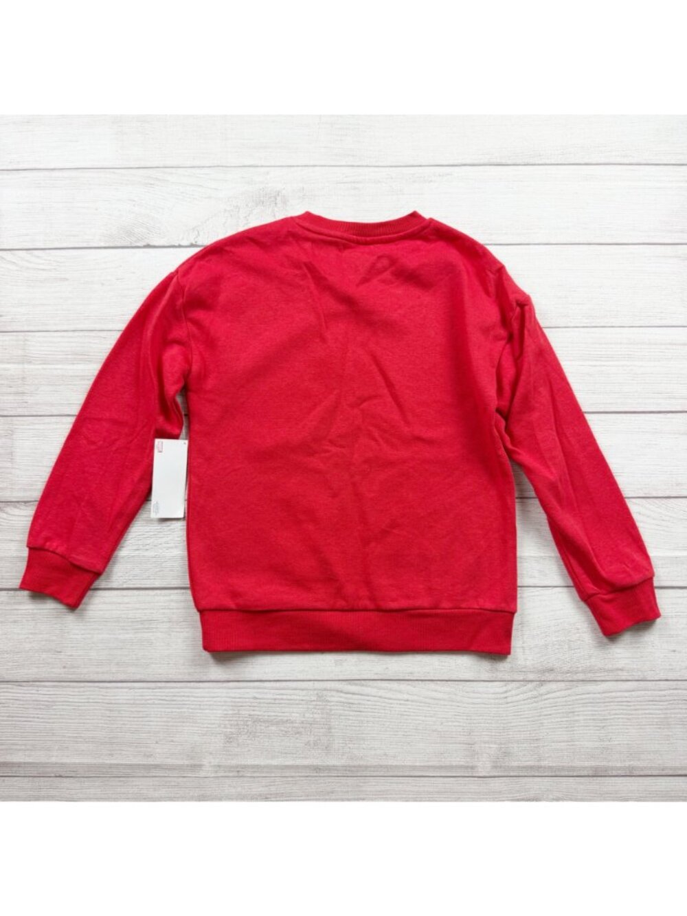 Marvel SpiderMan Holiday Graphic Sweatshirt Cozy Crewneck NWT L 10-12 - Picture 3 of 3